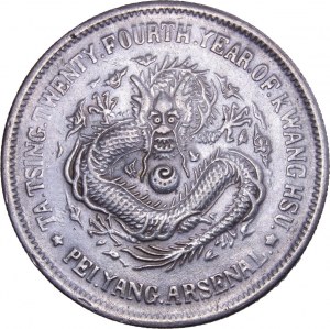 China - Chihli. Dollar, Year 24 (1898)