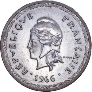France - NEW HÉBRIDAS - 100 Francs 1966