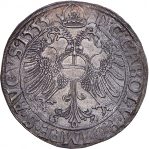 German States - Henneberg, Grafschaft Wilhelm V. von Henneberg-Schleusingen 1480 - 1559 Taler 1555
