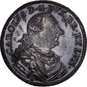 German States - Karl I., 1735-1780. 2/3 Taler (1/2 Konv.-Taler) 1765, Braunschweig