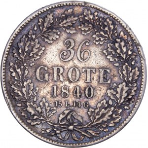 German States - BREMEN. STADT - 36 Grote 1840