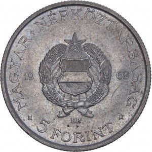 Hungary - People's Republic (1949-1989) 1968 5 Forint BP