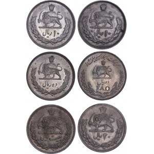 Iran - Coin LOT - 6 pcs
