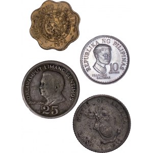 Philippines - Coin LOT - 4 pcs