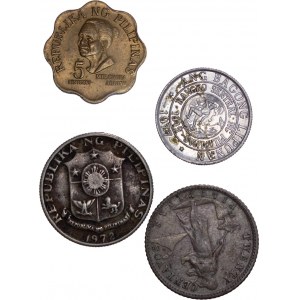 Philippines - Coin LOT - 4 pcs