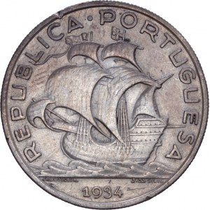 PORTUGAL - Republic - 10 Escudos 1934