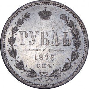 Russia - Alexander II., 1855-1881. Rubel 1876, St. Petersburg