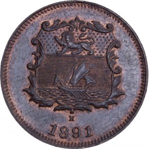 United Kingdom - British North Borneo Half Cent 1891 H