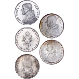 Vatican- Coin LOT - 5 pcs