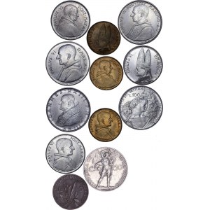 Vatican- Coin LOT - 12 pcs