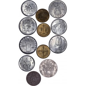 Vatican- Coin LOT - 12 pcs
