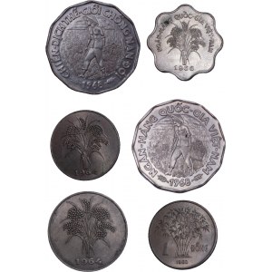 Vietnam - Coin LOT - with better pieces - 6 pcs