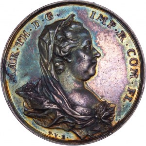 Habsburg - Maria Theresia, Holy Roman Empress (1740-1780) Medal n.d. S.P.Q.F.