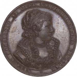 Hungary - Franz Joseph - Koburg Dutchess - Tin Medal 1881