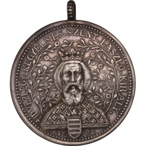 Hungary - Silver Medal (1892), On the 700th anniversary of the canonization of St. Ladislav