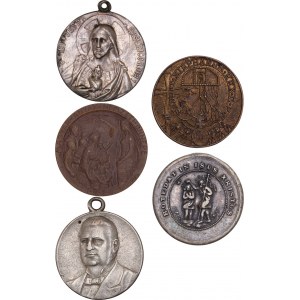 Hungary - Medal, token LOT - 5 pcs