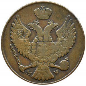 Nicholas I, 3 pennies 1840 MW, Warsaw