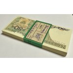 Polen, PRL, Bankpaket 50 Zloty 1988, Warschau, HZ-Serie, Superzahlen!