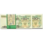 Poland, People's Republic of Poland, bank parcel 50 zloty 1988, Warsaw, HZ series, RADAR!!!