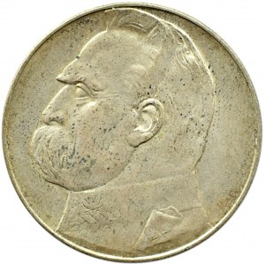 Polen, Zweite Republik, Józef Piłsudski 10 Zloty 1936, Warschau
