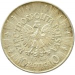 Poland, Second Republic, Józef Piłsudski 10 zloty 1936, Warsaw