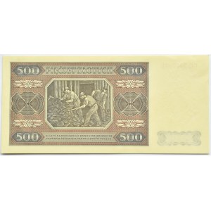 Polen, RP, 500 Zloty 1948, Warschau, CC-Serie, UNC