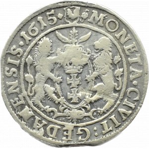 Sigismund III. Vasa, ort 1615, Danzig