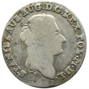 Stanislaw A. Poniatowski, 4 silver pennies (zloty) 1789 E.B., Warsaw
