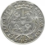 August III Saxon, ort (18 pennies) 1756 E.C., Leipzig
