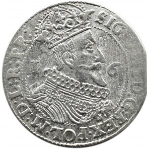 Sigismund III. Vasa, ort 1625 PR:, Gdańsk