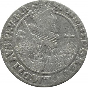 Sigismund III Vasa, ort 1621, Bromberg, PRV:MA, RARE