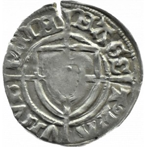 Deutscher Orden, Pawel von Russdorf (1422-1441), unzirkulierter Schilling, Torun