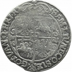 Sigismund III Vasa, ort 1621, Bydgoszcz, PRV:MA, numeral 16 under bust, RARE