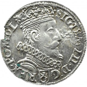 Sigismund III Vasa, trojak 1605 (ordinary five), Cracow