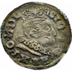 Zygmunt III Waza, trojak 1596, Lublin, piękna patyna