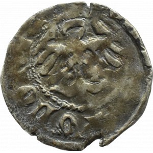 Ladislaus Jagiello, half-penny without date, letter n under crown, Cracow, rarer type