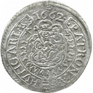 Śląsk, Leopold I, 3 krajcary 1662, Kremnica