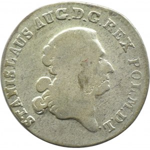 Stanislaw A. Poniatowski, 4 silver pennies (zloty) 1767 FS, Warsaw