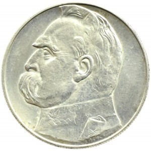 Polska, II RP, Józef Piłsudski, 10 złotych 1938, Warszawa