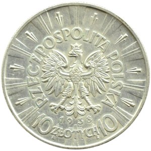 Polen, Zweite Republik, Józef Piłsudski, 10 Zloty 1938, Warschau