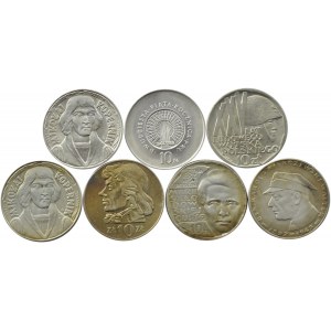 Polska, PRL, lot siedmiu 10 złotych 1967-1969, Warszawa