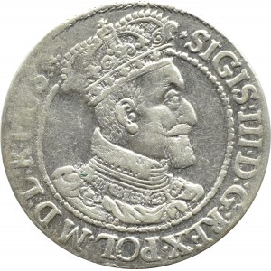 Sigismund III. Vasa, ort 1618, Danzig, mit ● nach der Jahreszahl
