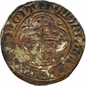 Teutonic Order, Winrych von Kniprode (1351-1382), half-jewel, Torun