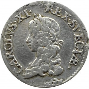 Schweden, Karl XI., 2 Mark 1671, Stockholm