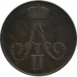 Alexander II, 1 kopiejka 1855 B.M., Warschau