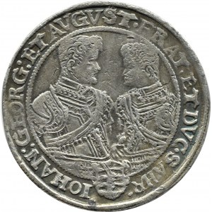 Niemcy, Saksonia, Johann-Georg-August, talar 1606 - STARA KOPIA Z CYNKU