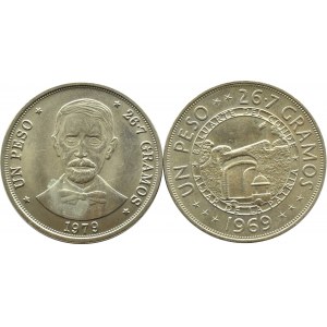 Dominikana, lot dwóch peso 1969-1979, UNC