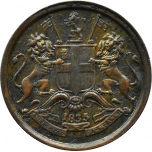 Great Britain/India, East India Company, Victoria, 1/12 Anna 1835