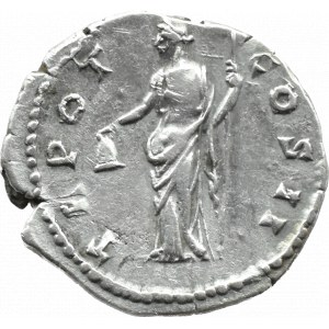 Cesarstwo Rzymskie, Antoninus Pius (138-161 n.e.), denar 139, TR POT COS II