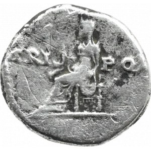 Cesarstwo Rzymskie, Wespazjan (69-79 n.e.), denar VESTA (TRI-PO)
